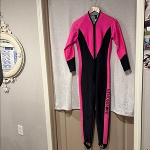Henderson Pink & Black Full-Body Wetsuit